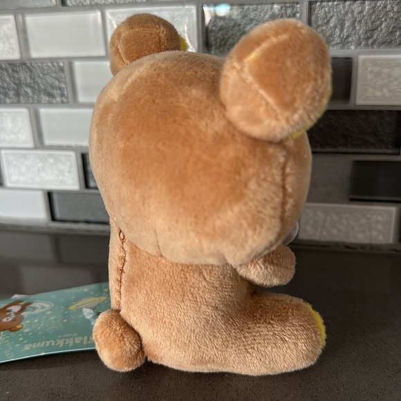 🪐San-X RILAKKUMA HOLDING PLANET Sitting Plush 5”Kawaii / Limited Edition NEW🪐 - Picture 11 of 16